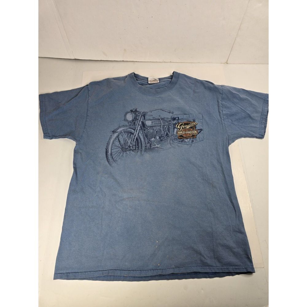 Vtg Harley Davidson Motorcycle Vancouver Washington Biker Shirt T-shirt L Large